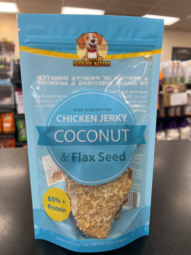 Dilly’s Poochie Butter Coconut Chicken Jerky