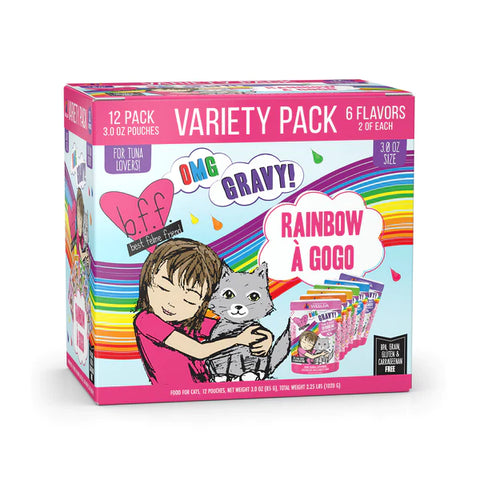 B.F.F. OMG Gravy! Rainbow A Gogo Variety Pack