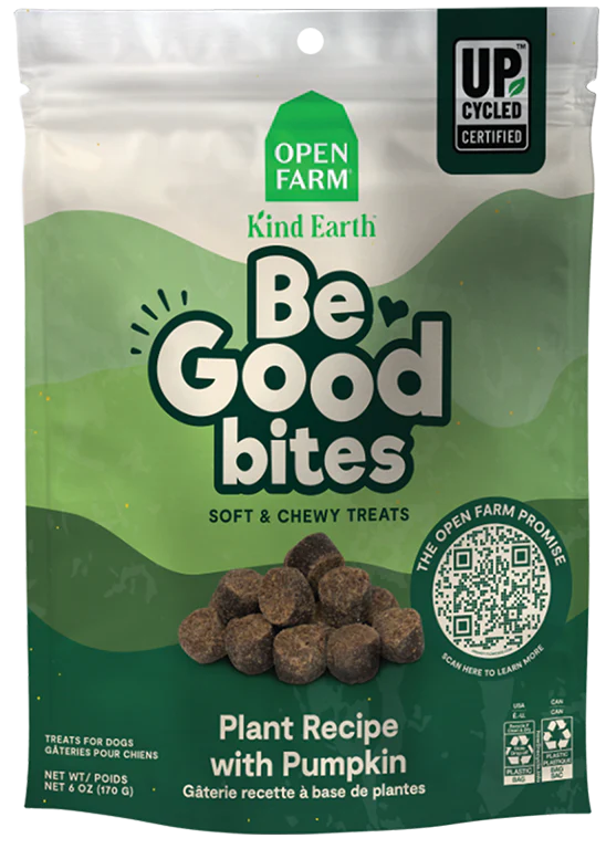 Open Farm Be Good Bites Plant & Pumpkin Treats (6 Oz)