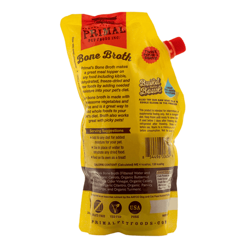 Primal Bone Broth (Pork 20 Oz Single Pouch)