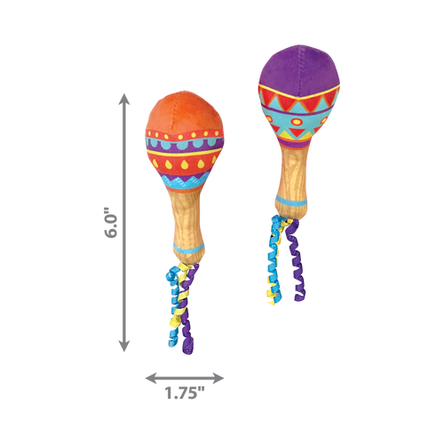 KONG Scrattles Acoustix Cat Toy (2-pk)
