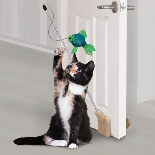 KONG Connects™ Angler Door Teaser Cat Toy (One Size)