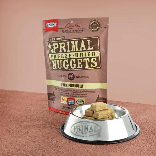 Primal Pet Foods Canine Freeze-Dried Nuggets (Pork 14 Oz)