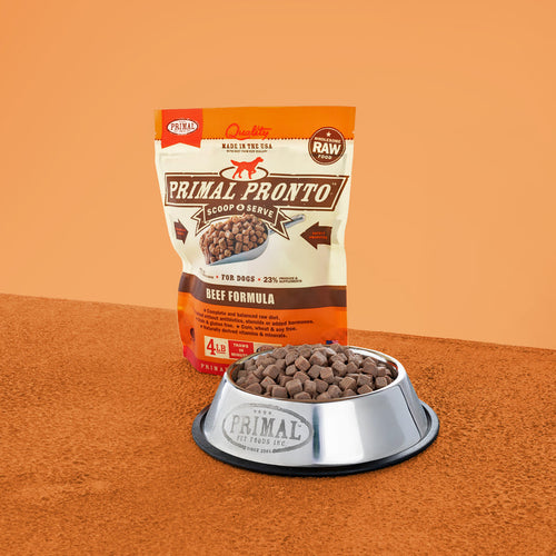 Primal Pet Foods Canine Raw Frozen Pronto (Pork 4 Lb)