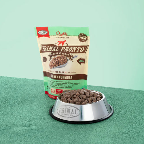Primal Pet Foods Canine Raw Frozen Pronto (Pork 4 Lb)
