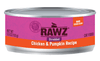 RAWZ Chicken & Pumpkin Shredded Canned Cat Food