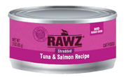 RAWZ Shredded Tuna & Salmon Canned Cat Food