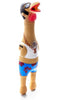 Charming Pet Squawkers Earl Latex Rubber Chicken Interactive Dog Toy (Large)