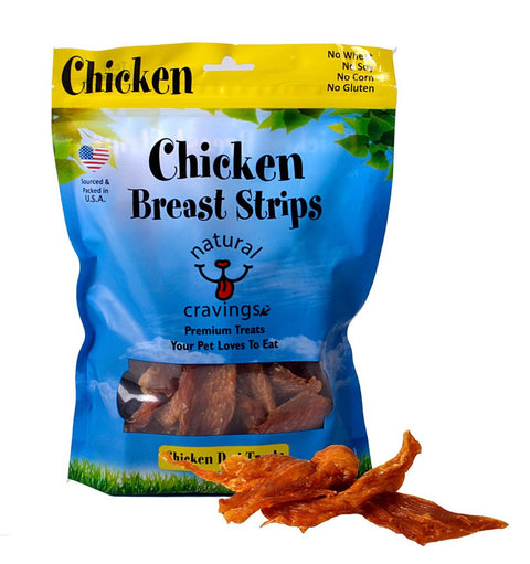 Natural Cravings Chicken Breast Strip Dog Treats