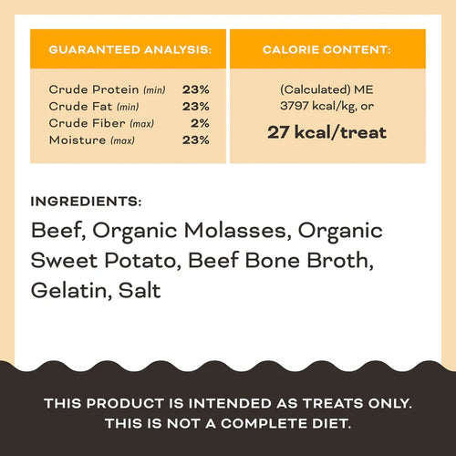 Primal Friendchips Matter Beef Jerky Dog Treats