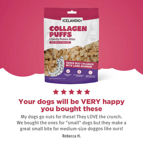 Icelandic Collagen Puffs Bites with Marrow (1.3oz)