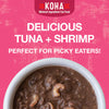 Koha Poké Bowl Tuna & Shrimp Entrée in Gravy for Cats (3 oz)
