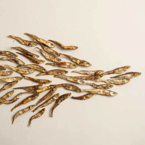 Polkadog Atlantic Silverside Crunchy Whole Fish Treats for Dogs & Cats