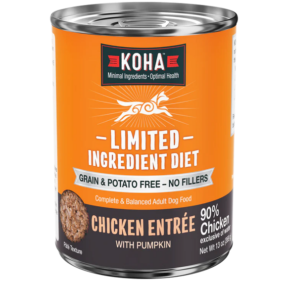 KOHA Limited Ingredient Diet Chicken Entrée for Dogs