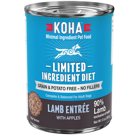 Koha LID Lamb Entree Canned Dog Food