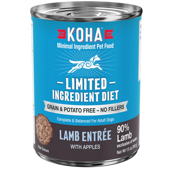 Koha LID Lamb Entree Canned Dog Food