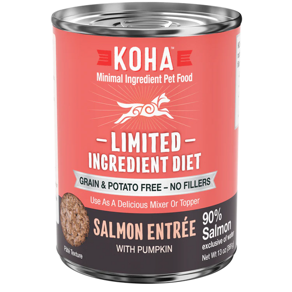 Koha LID Salmon Entree Canned Dog Food