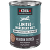 KOHA Venison Dog Food: Limited Ingredient Diet Venison Entrée for Dogs