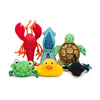 Fab Dog Floaties Squid Dog Toy