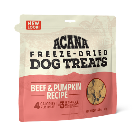ACANA Beef & Pumpkin Freeze-Dried Treats (3.25 Oz)