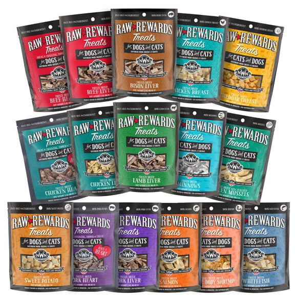 Northwest Naturals Freeze Dried Treats For Dogs and Cats (6 oz - Cheddar Cheese)