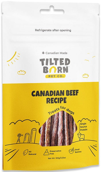 Tilted Barn Pet Company Canadian Beef Recipe Dog Treats