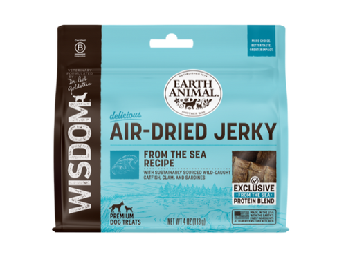 Earth Animal Air-Dried Jerky From the Sea Recipe Dog Treats