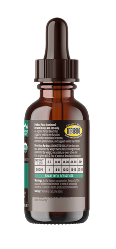 Earth Animal Apothecary Vital Eye Organic Herbal Liquid Vision Supplement