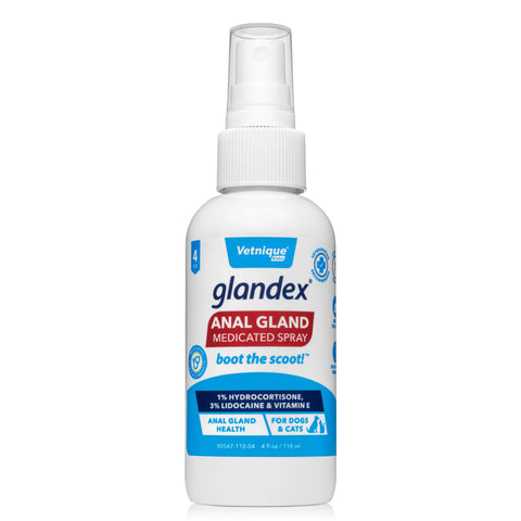 Glandex Medicated Anal Gland Relief Spray 4 oz
