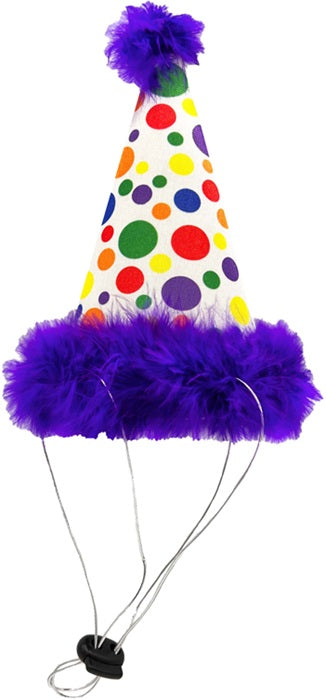 Huxley & Kent Party Hat with Snug Fit Happy Barkday Large
