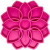 SodaPup Mandala Design Etray Enrichment Tray For Dogs (Pink - 8” wide X 8” tall 0.9” thick)