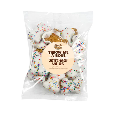 Bosco & Roxy's Throw Me a Bone Bag of Bones Dog Treats