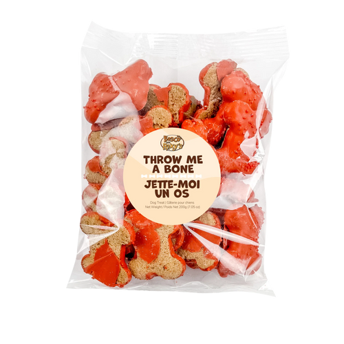 Bosco & Roxy's Throw Me a Bone Bag of Bones Dog Treats