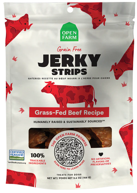 Open Farm Beef Jerky Strips