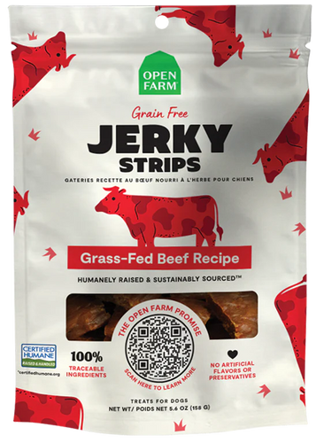 Open Farm Beef Jerky Strips