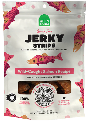 Open Farm Salmon Jerky Strips
