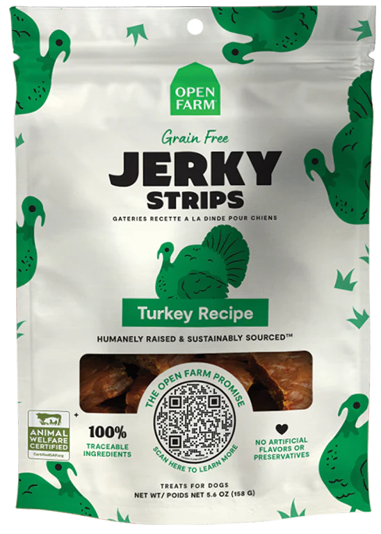 Open Farm Turkey Jerky Strips