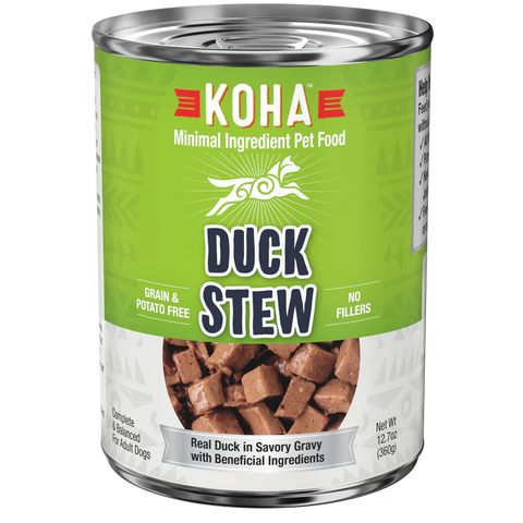 Koha Duck Stew Canned Dog Food