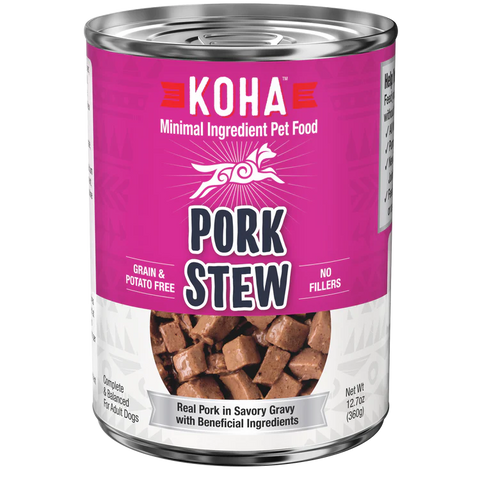 Koha Pork Stew Canned Dog Food