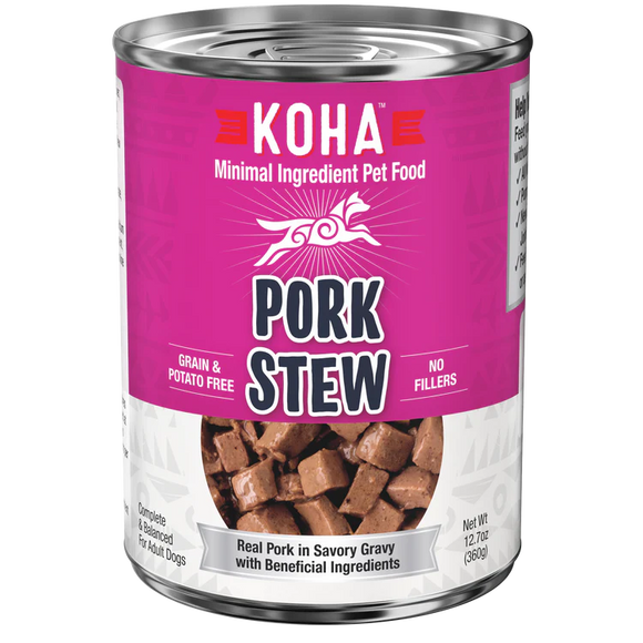 Koha Pork Stew Canned Dog Food