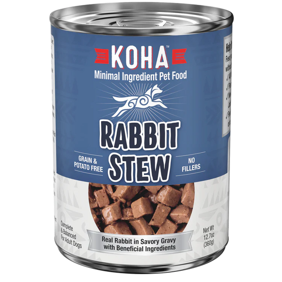 Koha Rabbit Stew Canned Dog Food