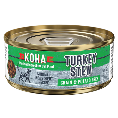 Koha Turkey Stew Canned Cat Food
