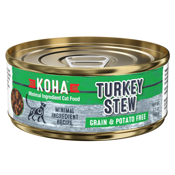 Koha Turkey Stew Canned Cat Food