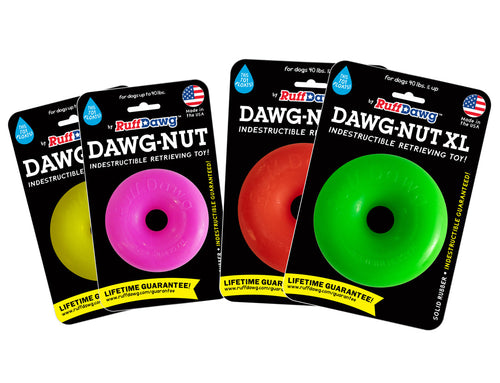 Ruff Dawg Dawg-Nut Rubber Retrieving Toy (XL)