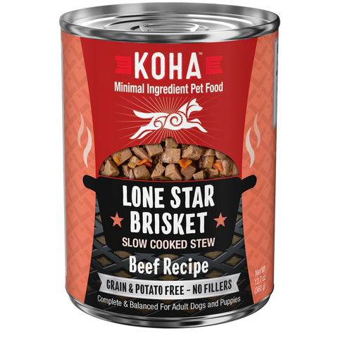 Koha Lone Star Brisket Stew Canned Dog Food