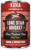 Koha Lone Star Brisket Slow Cooked Stew Beef Recipe for Dogs (12.7-oz)