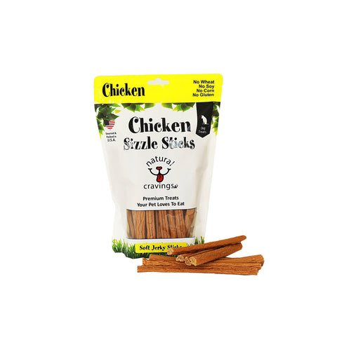 Natural Cravings Chicken Sizzle Sticks Dog Treats
