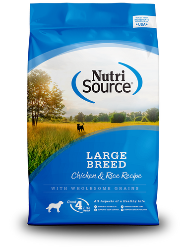 NutriSource® Large Breed Chicken & Rice Recipe Dog Food (26 lb)