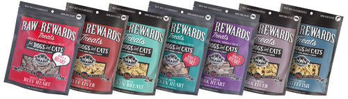Northwest Naturals Raw Rewards Freeze-Dried Treats for Dogs and Cats (Chicken Liver- 3 oz)