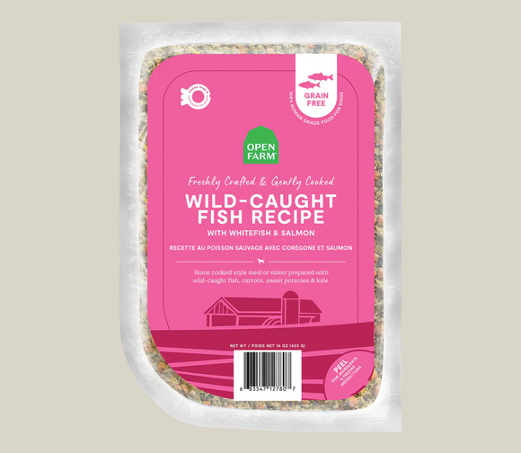 Open Farm Wild-Caught Fish Freshly Crafted Dog Food (16 oz)